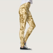 Ethnische Mandalas: indisches Muster Leggings (Rechts)