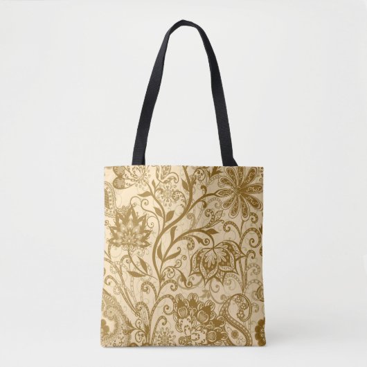Ethnische Mandalas: indisches Muster Tasche (Vorderseite)