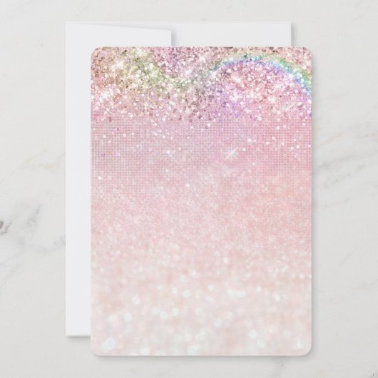 Ethnische Meerjungfrauen unter der Kinderdusche de Einladung (Rückseite)