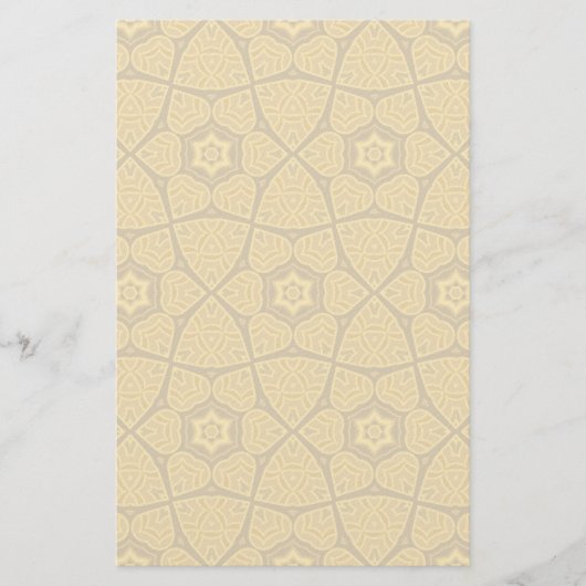 Ethnische moderne geometrische Muster Briefpapier (Vorderseite)