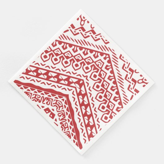 Ethnische Motive 3 Serviette (Ecke)