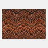 Ethnische Motive 4 Geschenkpapier Set (Vorderseite 3)