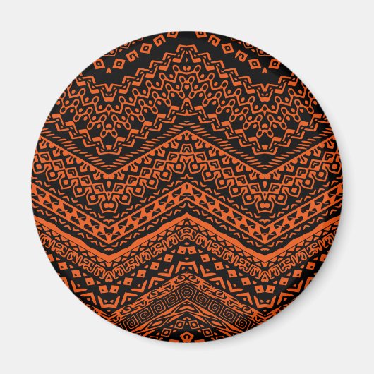 Ethnische Motive 4 Magnet (Vorne)