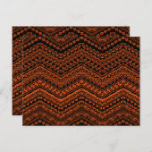 Ethnische Motive 4 Postkarte (Vorne/Hinten)