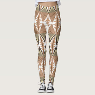 Ethnische Motive: Elegantes Volksmuster. Leggings