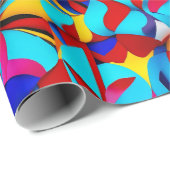 ethnische Muster, ethnisch, ethnisch Geschenkpapier (Rolleneckpunkt)