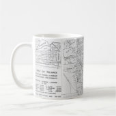 Ethnische Nachbarschafts-Karte Newarks New-Jersey Tasse (Links)