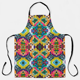 Ethnische nahtlose Muster. Ethnischer Boho-Ornamen Schürze