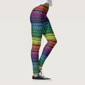 Ethnische Organisation, Regenbogenverzierung Leggings (Rechts)
