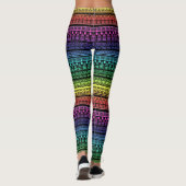 Ethnische Organisation, Regenbogenverzierung Leggings (Rückseite)
