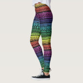 Ethnische Organisation, Regenbogenverzierung Leggings (Links)