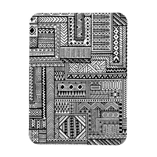 Ethnische Ornament Magnet (Vertikal)
