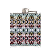 Ethnische Ornamente. Ikat. Flachmann (Rückseite)