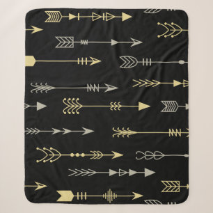 Ethnische Pfeile: Nahtloses Musterdesign Sherpadecke