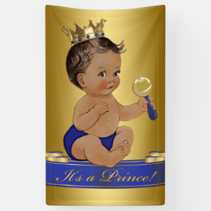 Ethnische Prinz-Baby-Party Banner