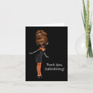 Ethnische Prinzessin Diva Frau Danke