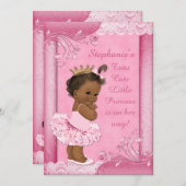 Ethnische Prinzessin in der Einladung (Vorne/Hinten)