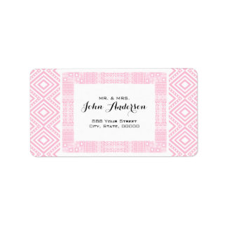 Ethnische Rücksendeadressen-Aufkleber 1 Adressaufkleber