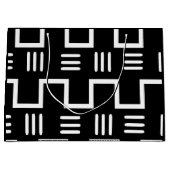 Ethnische Schlamm-Stoffgeschenktasche Große Geschenktüte (Vorderseite)