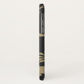 Ethnische Schwarz- und Beige-Indizien Case-Mate iPhone Hülle (Hinten/Links)