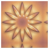 Ethnische Sonne. Abstraktes geometrisches Stoff (Nahaufnahme)