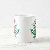 Ethnische Stammesmaske Kaffeetasse (Mittel)