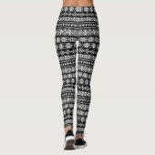 Ethnische Stammesmuster-Leggings Leggings (Rückseite)