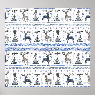 Ethnische Stammeszugehörigkeit, Tiere träumen Fäng Poster