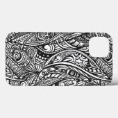 Ethnische Struktur 3 Case-Mate iPhone Hülle (Rückseite (Horizontal))