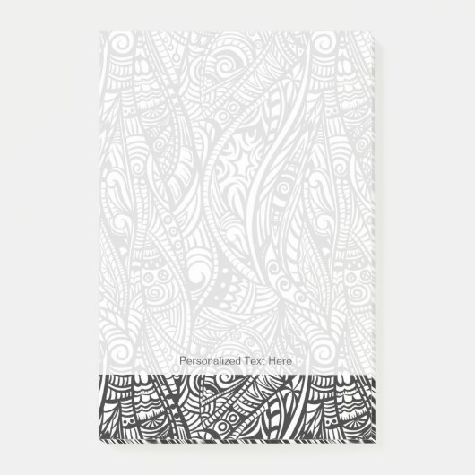 Ethnische Struktur 3 Post-it Klebezettel (Vorderseite)