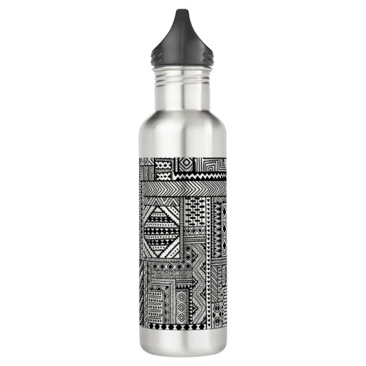 Ethnische Verzierung Edelstahlflasche (Links)