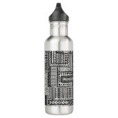 Ethnische Verzierung Edelstahlflasche (Rechts)