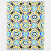 Ethnische Verzierung Fleecedecke (Vorderseite)