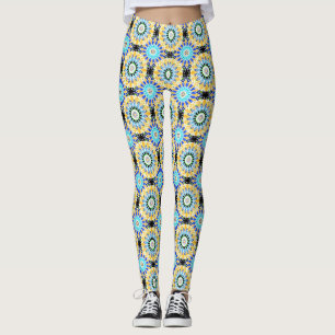 Ethnische Verzierung Leggings