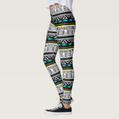 Ethnische Verzierung Leggings (Links)