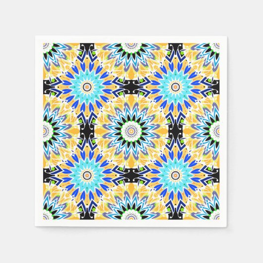 Ethnische Verzierung Serviette (Vorderseite)
