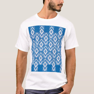 ethnische Verzierung von Naturgewebe T-Shirt