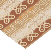 Ethnischer Afrikaner Adinkra Simbols Kurzer Tischläufer (Ecke)