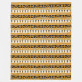 Ethnischer Afrikaner Sryle Stammes- Fleecedecke (Vorderseite)