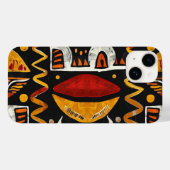 Ethnischer afrikanischer iPhone Case für 14 iPhone (Rückseite (Horizontal))