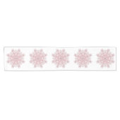 Ethnischer Blumenmandala. Kurzer Tischläufer (Horizontal)