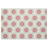 Ethnischer Blumenmandala. Stoff (Fat Quarter (45,7 x 55,9 cm))