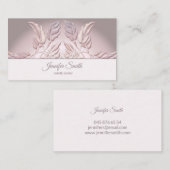 Ethnischer Blumenmandala. Visitenkarte (Vorne/Hinten)