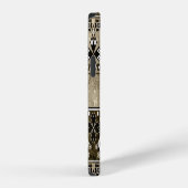 Ethnischer Boho-Grunge: Farbige Muster iPhone Hülle (Rechte Seite)