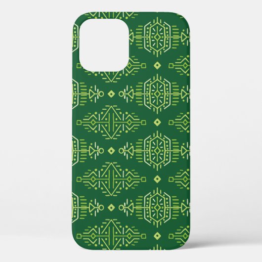 Ethnischer Boho: Kreativer Stamm nahtlos. Case-Mate iPhone Hülle (Rückseite)