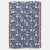 ethnischer Boho-Stil geometrisches Muster. Decke (Vorderseite Vertikal)