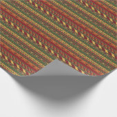 Ethnischer Hintergrund Geschenkpapier (Ecke)