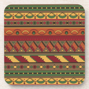 Ethnischer Hintergrund Getränkeuntersetzer