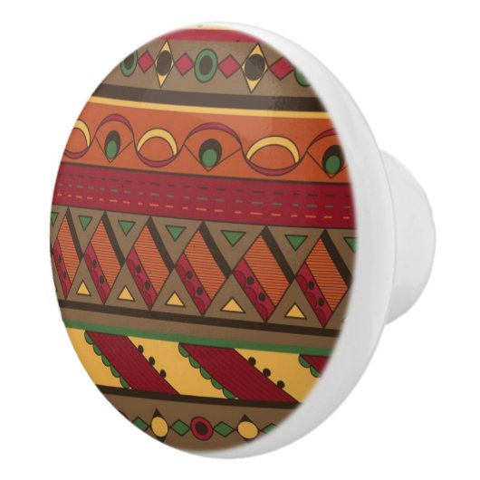 Ethnischer Hintergrund Keramikknauf (Rechts)