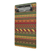 Ethnischer Hintergrund Mini Klemmbrett (Gewinkelt2)